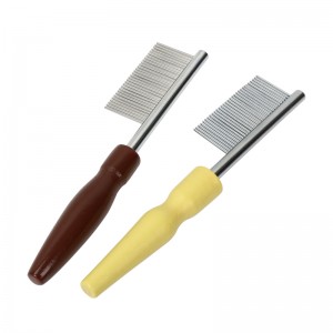 Custom Logo Dog Pet Hair Grooming Comb Brush Cat Mini Face Comb