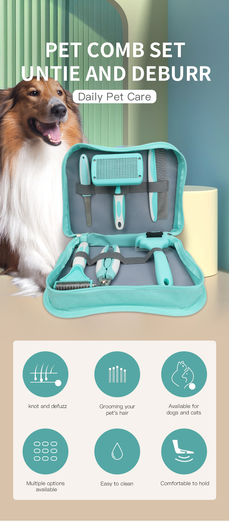 Pet Grooming Kit