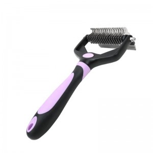 Cat Dematting And Deshedding Hair Comb